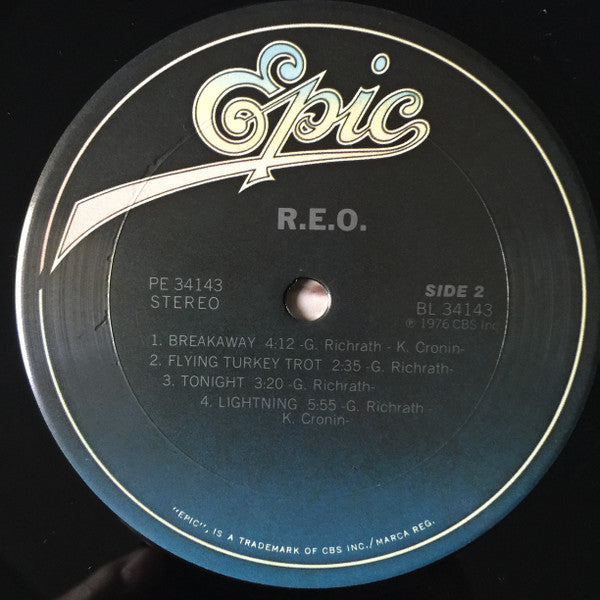 REO Speedwagon : R.E.O. (LP, Album, RE)