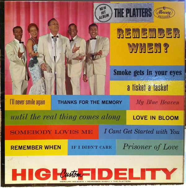 The Platters : Remember When? (LP, Mono)