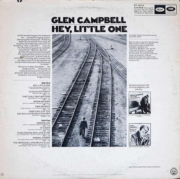 Glen Campbell : Hey, Little One (LP, Album, Scr)