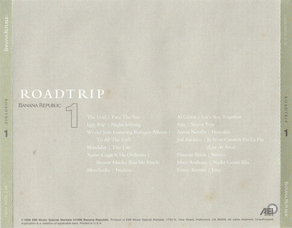 Various : Roadtrip 1 Banana Republic (CD, Album, Comp)
