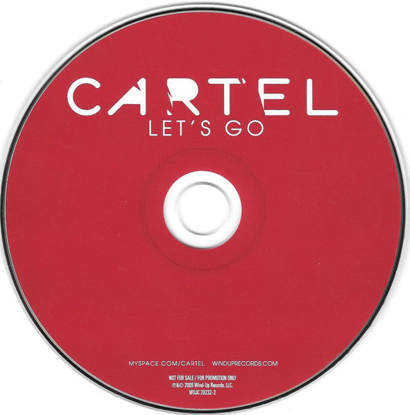 Cartel (3) : Let's Go (CD, Single, Promo)