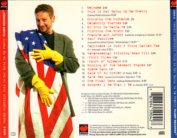 Harvey Fierstein : This Is Not Going To Be Pretty (CD)