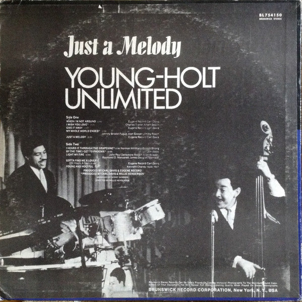 Young-Holt Unlimited* : Just A Melody (LP, Album, Mono)