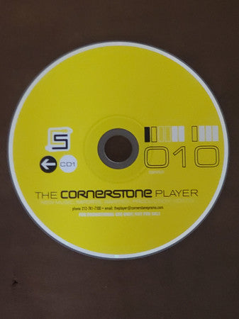 Various : The Cornerstone Player 010 (CD, Comp, Promo + CD, Enh, Mixed, Promo)