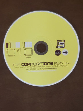 Various : The Cornerstone Player 010 (CD, Comp, Promo + CD, Enh, Mixed, Promo)
