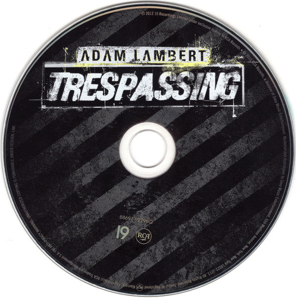 Adam Lambert : Trespassing (CD, Album)