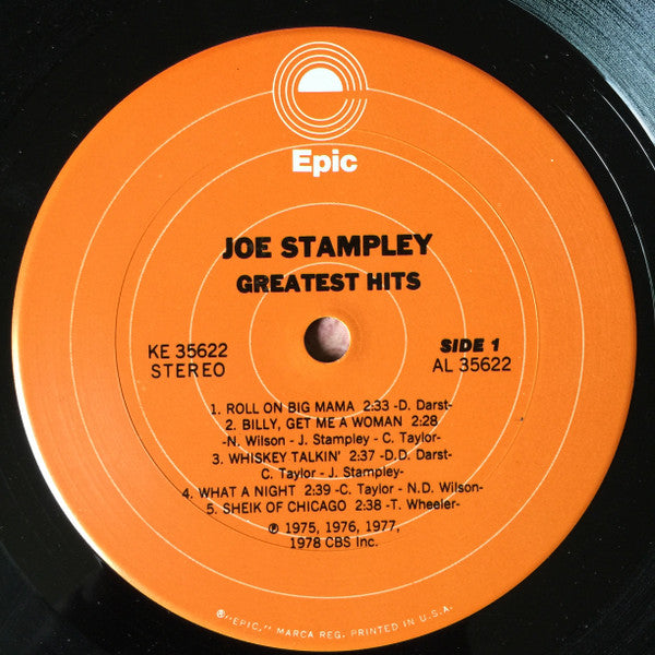 Joe Stampley : Greatest Hits (LP, Comp)