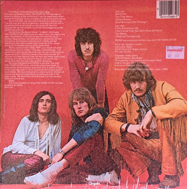 Ten Years After : Ssssh. (LP, Album, RE)