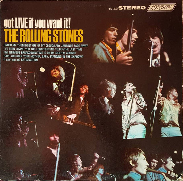 The Rolling Stones : Got Live If You Want It! (LP, Album)