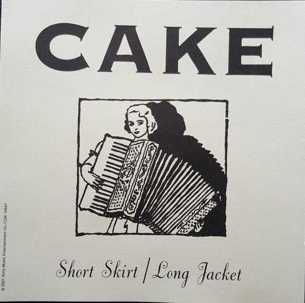 Cake : Short Skirt/Long Jacket  (CD, Single, Promo)