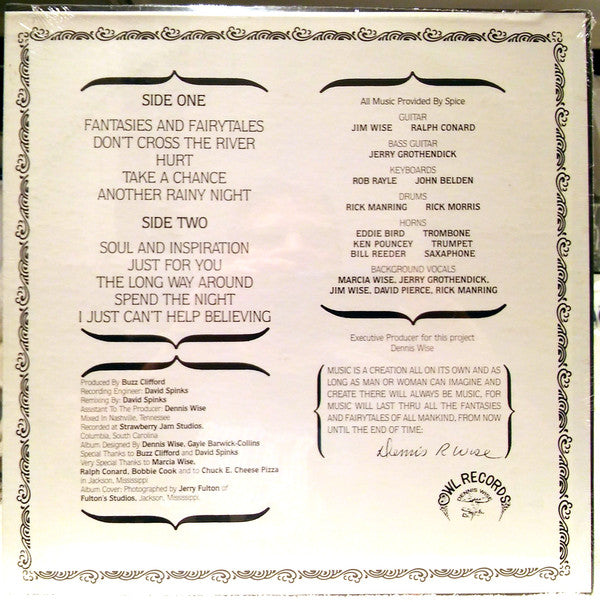 Dennis Wise : Fantasies (LP, Album)
