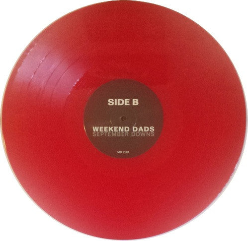 Weekend Dads : September Downs (12", EP, Red)