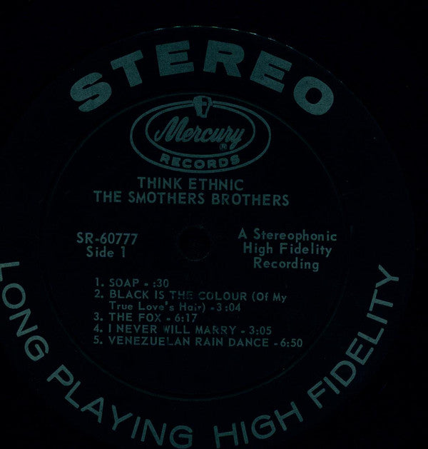Smothers Brothers : (Think Ethnic!) (LP, Album, RIA)