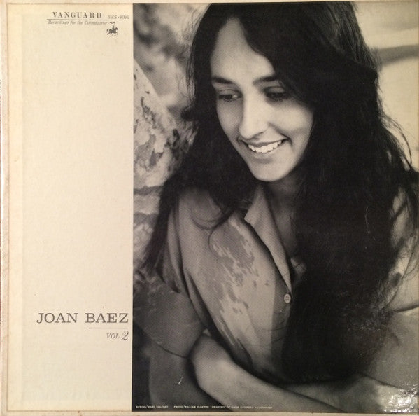 Joan Baez : Joan Baez Vol. 2 (LP, Album, Mono, Ric)