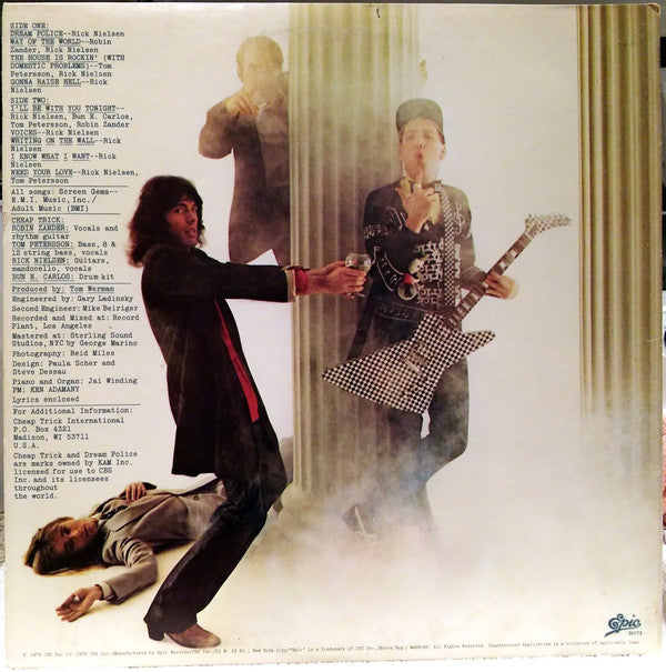 Cheap Trick : Dream Police (LP, Album, Ter)