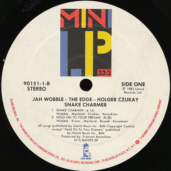 Jah Wobble - The Edge - Holger Czukay : Snake Charmer (LP, MiniAlbum, Spe)