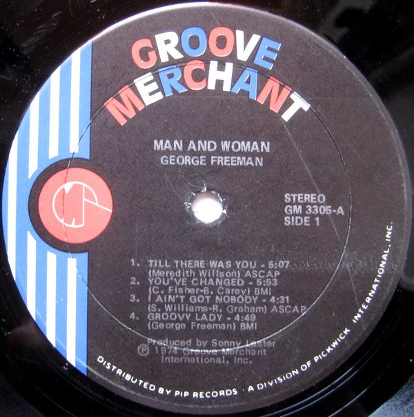 George Freeman : Man And Woman (LP, Album, Gat)