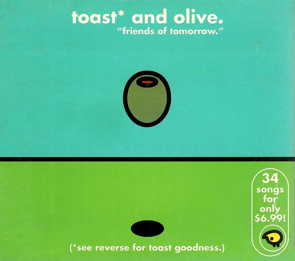Various : Toast And Olive. "Friends Of Tomorrow." (2xCD, Comp)