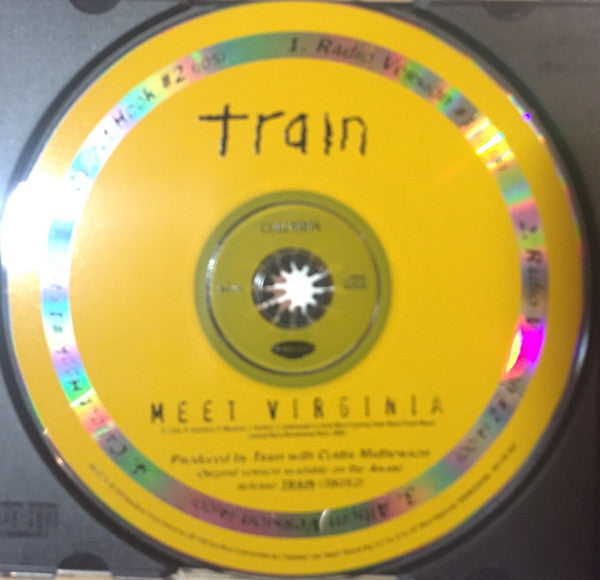 Train (2) : Meet Virginia (CD, Single, Promo)