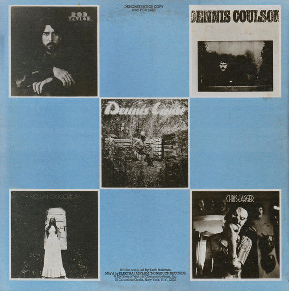 Various : Elektra Asylum September Releases (LP, Comp, Promo)
