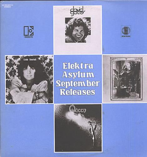 Various : Elektra Asylum September Releases (LP, Comp, Promo)