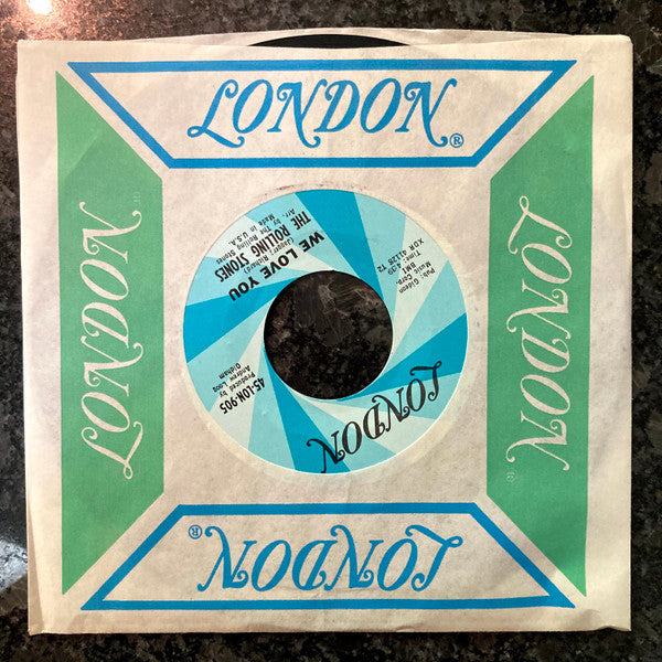 The Rolling Stones : We Love You / Dandelion (7", Single)