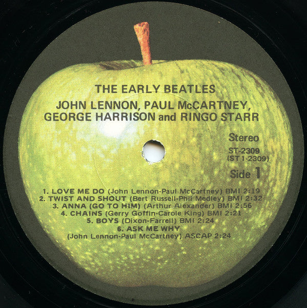 The Beatles : The Early Beatles (LP, Comp, RP)