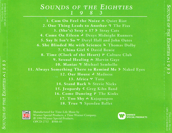 Various : Sounds Of The Eighties 1983 (CD, Comp)
