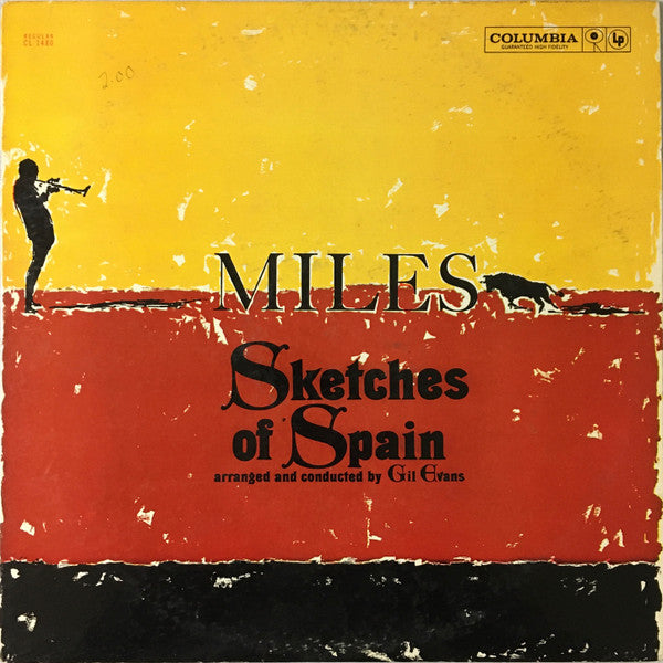 Miles Davis : Sketches Of Spain (LP, Album, Mono, RP, CBS)