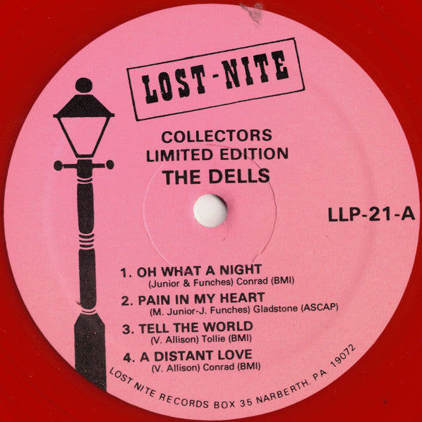 The Dells : The Best Of The Dells (10", Comp, Ltd, Red)