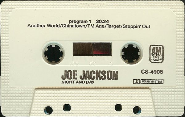Joe Jackson : Night And Day (Cass, Album, Dol)