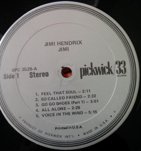 Jimi Hendrix : Jimi (LP)