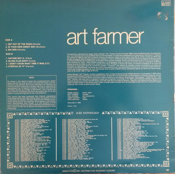 Art Farmer : Nature Boy  (LP, RE)