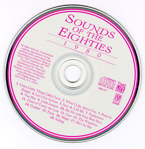 Various : Sounds Of The Eighties 1980 (CD, Comp)