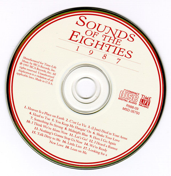 Various : Sounds Of The Eighties 1987 (CD, Comp)