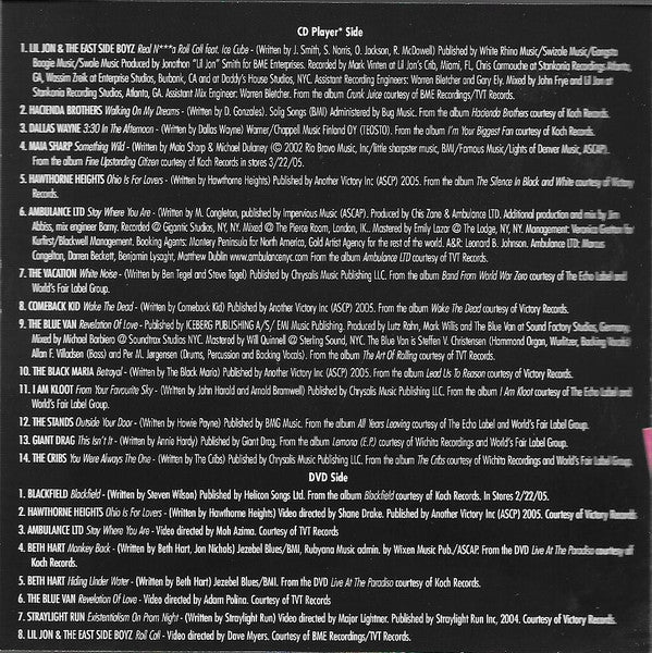 Various : Independence '05 (Hybrid, DualDisc, Comp, Promo, NTSC)