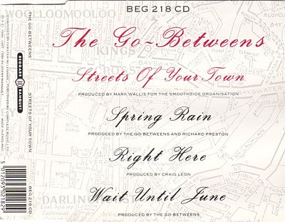 The Go-Betweens : Streets Of Your Town (CD, Single)