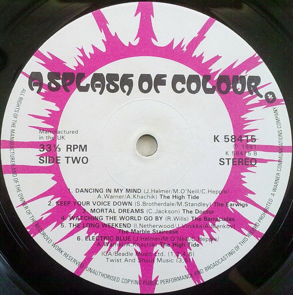 Various : A Splash Of Colour (LP, Comp)