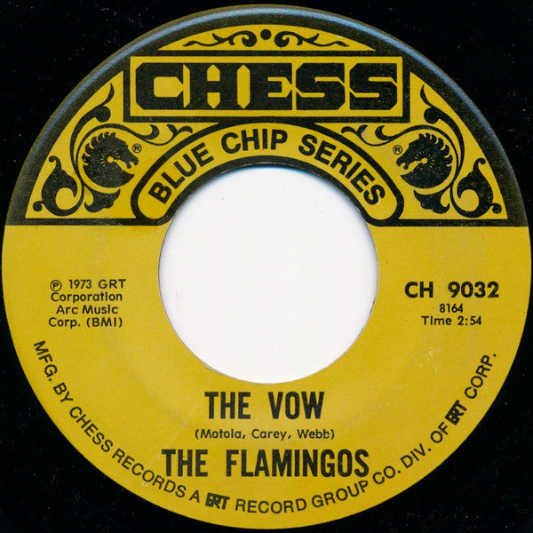 The Flamingos : I'll Be Home / The Vow (7", Single)