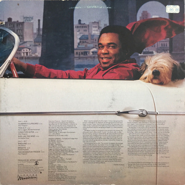 Freddie Hubbard : Ride Like The Wind (LP, Album)