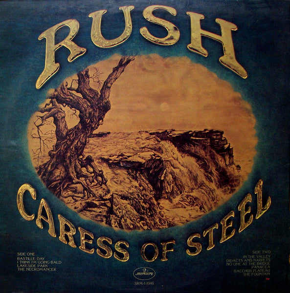 Rush : Caress Of Steel (LP, Album, RE, Gat)