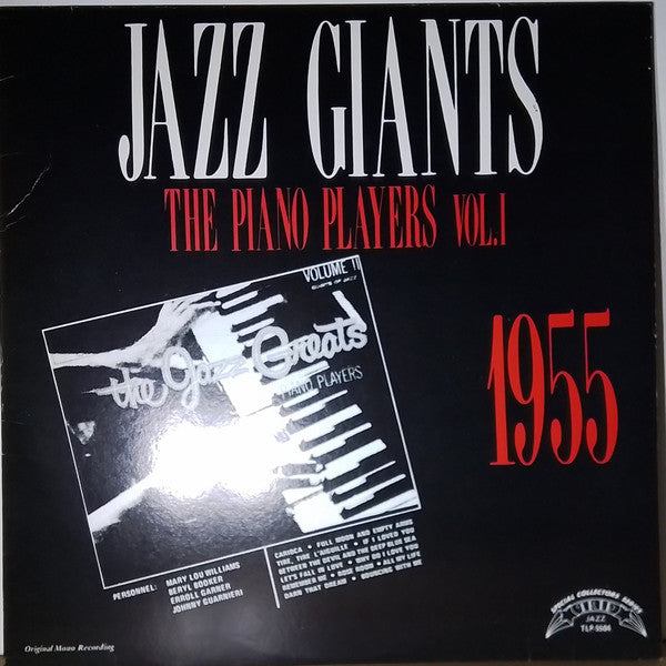Various : Jazz Giants - The Piano Players Vol. I 1955 (LP, Album, Mono)