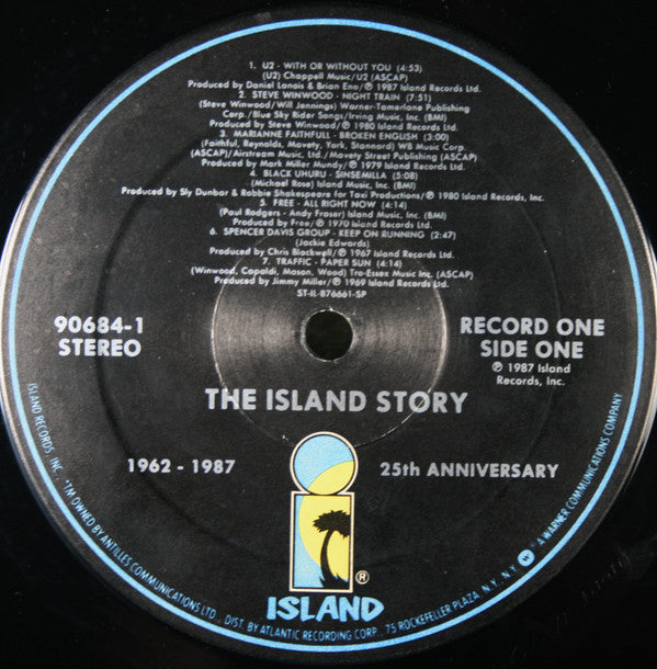 Various : The Island Story 1962-1987 25th Anniversary (2xLP, Comp)