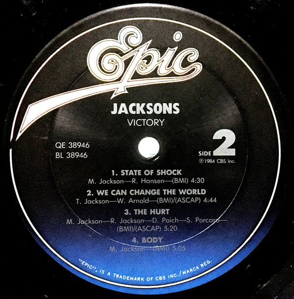 Jacksons* : Victory (LP, Album, Pit)