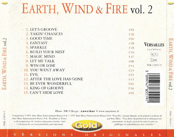 Earth, Wind & Fire : Earth, Wind & Fire Vol. 2 (CD, Comp, RE)