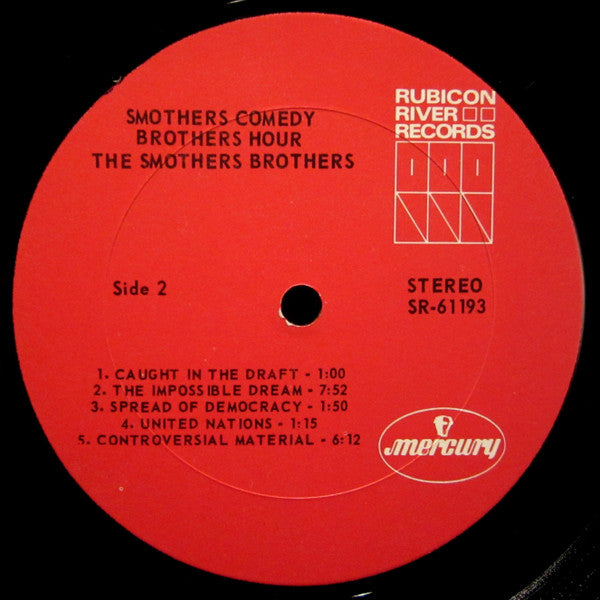 The Smothers Brothers* : Smothers Comedy Brothers Hour (LP, Album, Gat)