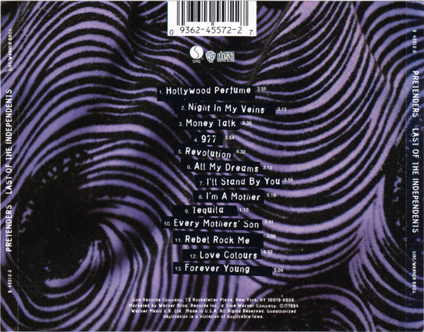 The Pretenders : Last Of The Independents (CD, Album, All)