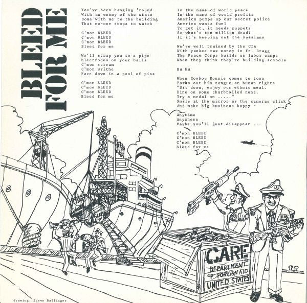 Dead Kennedys : Bleed For Me (12", Single)