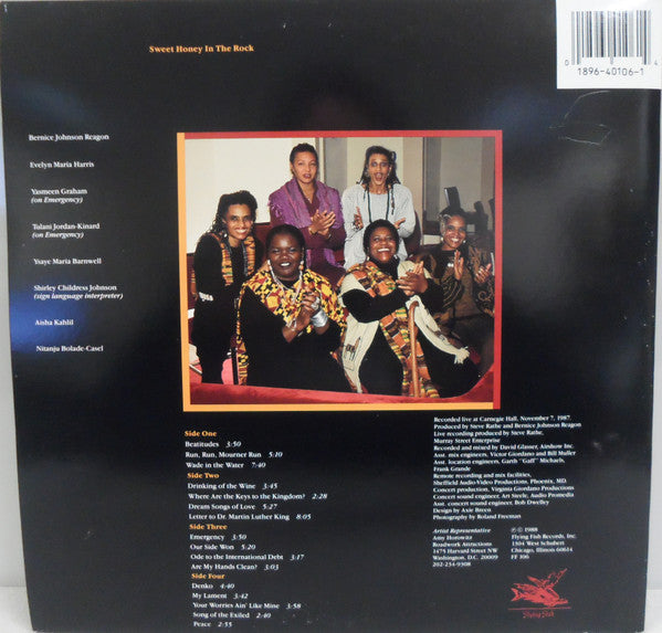 Sweet Honey In The Rock : Live At Carnegie Hall (2xLP, Album, Gat)