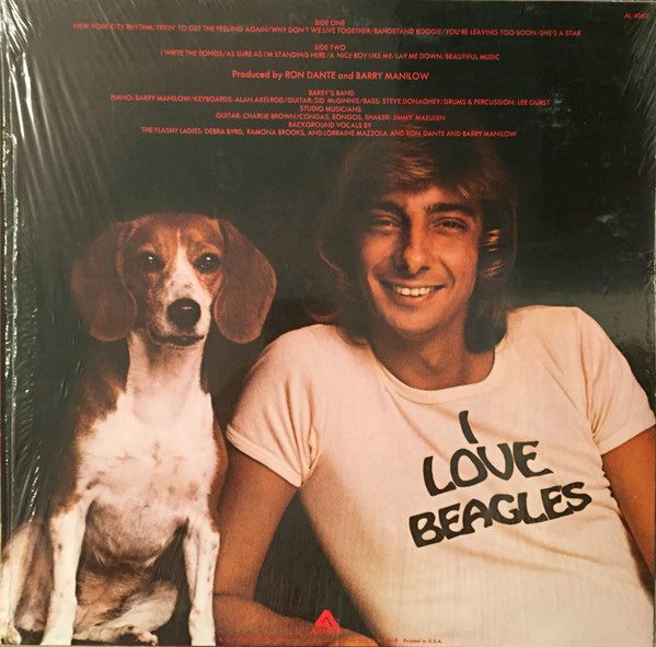 Barry Manilow : Tryin' To Get The Feeling (LP, Album, CTH)
